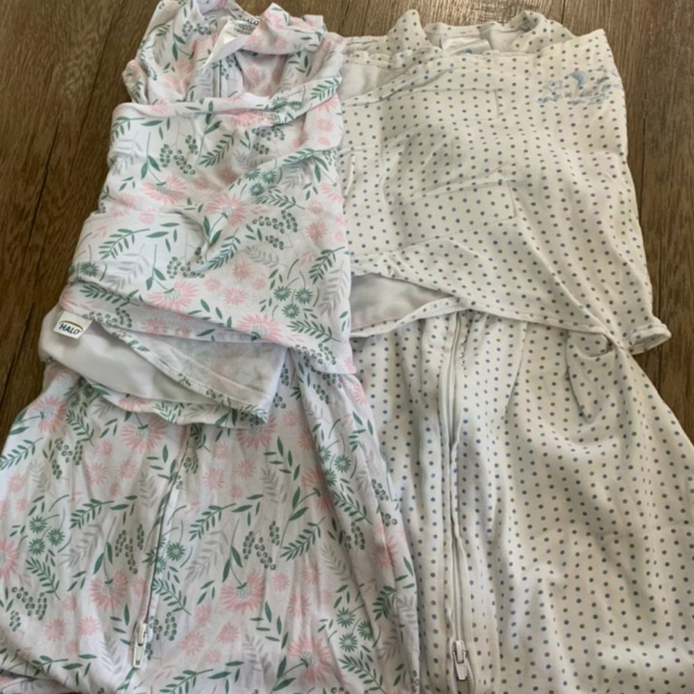 Halo Sleep Sack Swaddle bundle